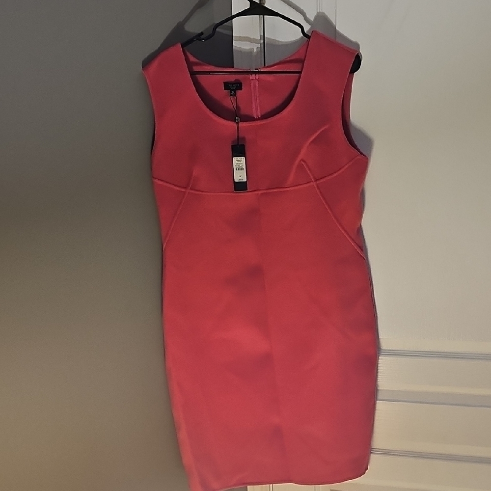 Talbots Vibrant Pink Mini Dress
